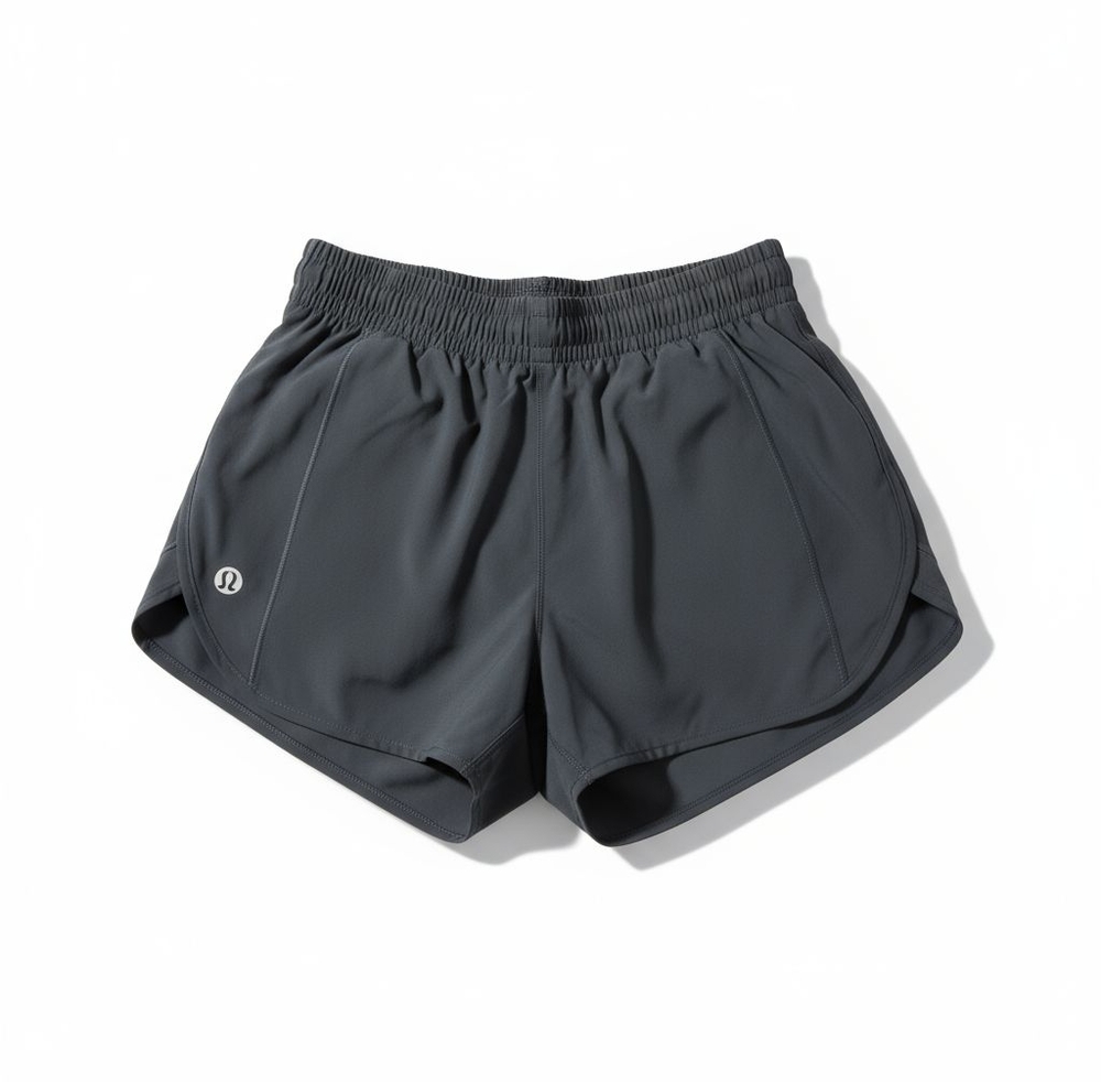 lululemon athletica Women's Black Athletic Shorts Sz 0